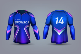 世界杯足球队服运动服T恤设计