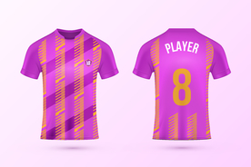 世界杯足球队服运动服T恤设计