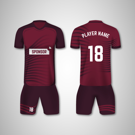 世界杯足球队服运动服T恤设计