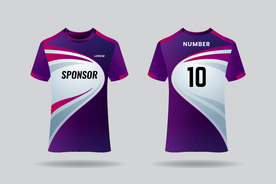 世界杯足球队服运动服T恤设计