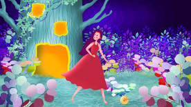 唯美插画探险少女