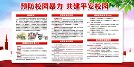 预防校园暴力宣传公益海报