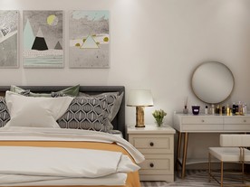 局部床头背景图