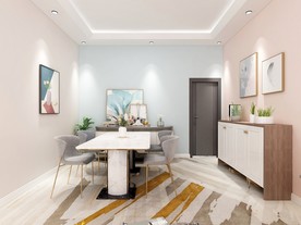 室内客餐厅效果图