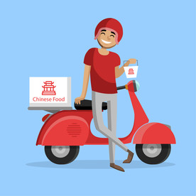 外卖 骑手 送餐 快递员