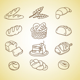 面包 蛋糕 图片