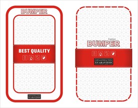 手机边框包装纸卡