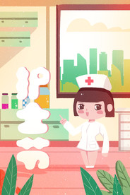 护士节海报
