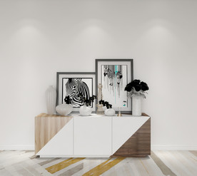 玄关边柜局部高清图