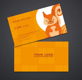 卡通名片 幼儿园名片 儿童名片