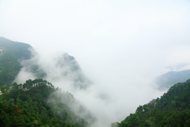 庐山剪刀峡云海