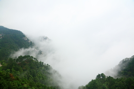 庐山剪刀峡云海