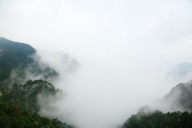 庐山剪刀峡云海