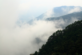 庐山剪刀峡云海