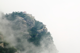 庐山观云亭云海