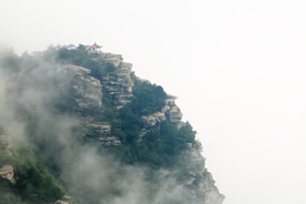 庐山观云亭云海