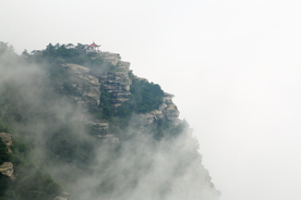 庐山观云亭云海