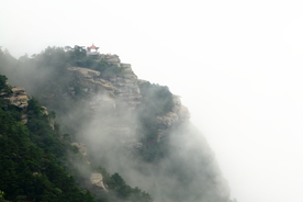 庐山观云亭云海