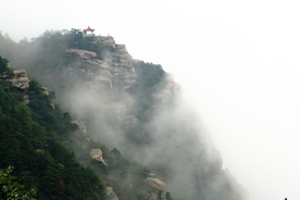 庐山观云亭云海