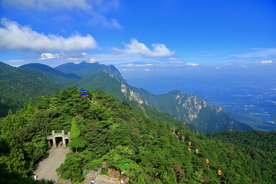 庐山含鄱口五老峰