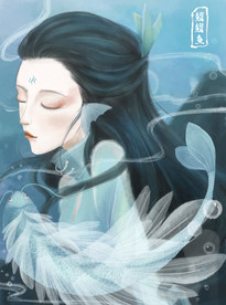 国潮 手绘 插画