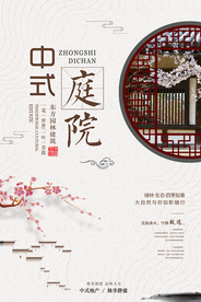 地产活动促销宣传海报背景