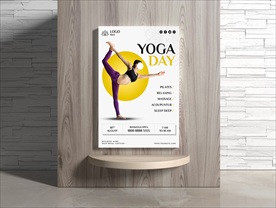 瑜伽海报