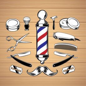 发廊 理发店 美容美发用品图片