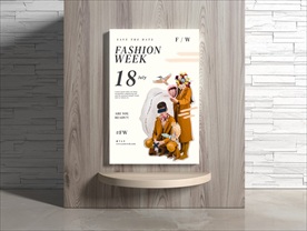 时装海报