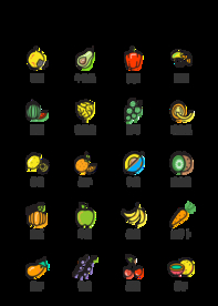 水果插画卡通图标图形装饰素材