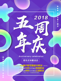 周年庆海报