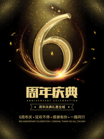 周年庆海报