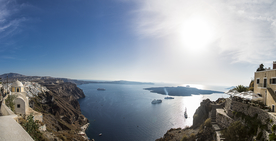 海岸风景摄影图