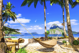 海岸风景摄影图