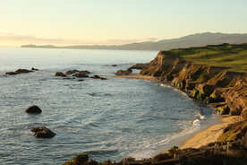 海岸风景摄影图