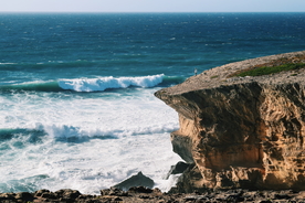 海岸风景摄影图