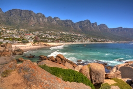 海岸风景摄影图