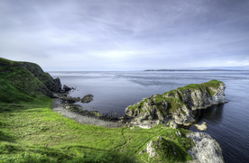 海岸风景摄影图