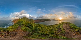 海岸风景摄影图