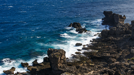 海岸风景摄影图