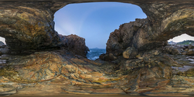 海岸风景摄影图