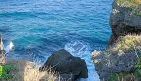 海岸风景摄影图