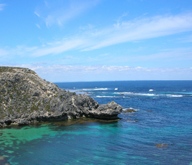 海岸风景摄影图