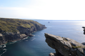 海岸风景摄影图