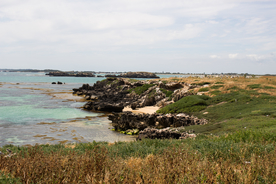 海岸风景摄影图
