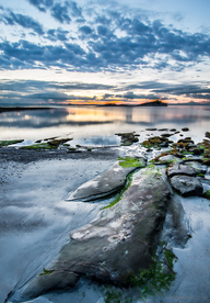 海岸风景摄影图