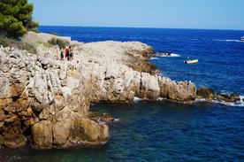 海岸风景摄影图