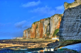 海岸风景摄影图
