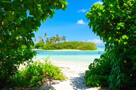 海岸风景摄影图