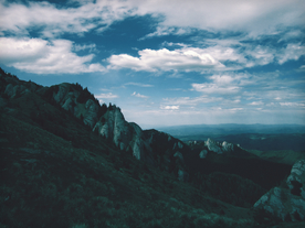 海岸风景摄影图